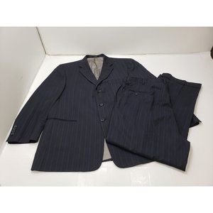 Hart Schaffner Marx Dillards Mens Suit Set Trumpeter 46 Chest 43R 37 Long